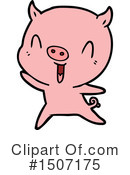 Pig Clipart #1507175 by lineartestpilot