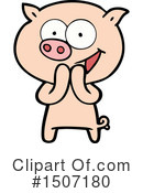 Pig Clipart #1507180 by lineartestpilot