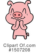Pig Clipart #1507208 by lineartestpilot