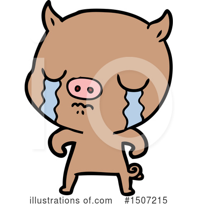 Royalty-Free (RF) Pig Clipart Illustration by lineartestpilot - Stock Sample #1507215