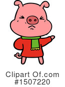 Pig Clipart #1507220 by lineartestpilot