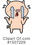 Pig Clipart #1507229 by lineartestpilot