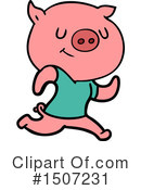 Pig Clipart #1507231 by lineartestpilot