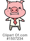 Pig Clipart #1507234 by lineartestpilot