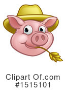 Pig Clipart #1515101 by AtStockIllustration