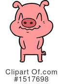 Pig Clipart #1517698 by lineartestpilot