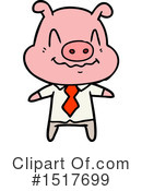 Pig Clipart #1517699 by lineartestpilot