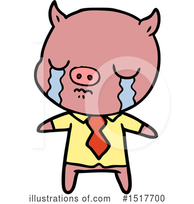 Royalty-Free (RF) Pig Clipart Illustration by lineartestpilot - Stock Sample #1517700