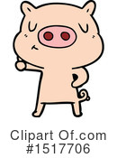 Pig Clipart #1517706 by lineartestpilot