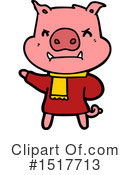 Pig Clipart #1517713 by lineartestpilot