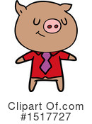 Pig Clipart #1517727 by lineartestpilot