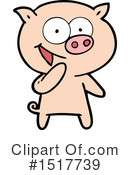 Pig Clipart #1517739 by lineartestpilot
