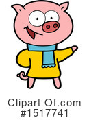 Pig Clipart #1517741 by lineartestpilot