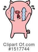 Pig Clipart #1517744 by lineartestpilot