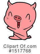 Pig Clipart #1517768 by lineartestpilot