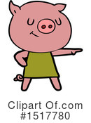 Pig Clipart #1517780 by lineartestpilot