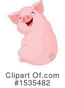 Pig Clipart #1535482 by Pushkin