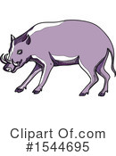 Pig Clipart #1544695 by patrimonio
