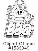 Pig Clipart #1583949 by Cory Thoman