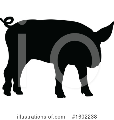 Royalty-Free (RF) Pig Clipart Illustration by AtStockIllustration - Stock Sample #1602238