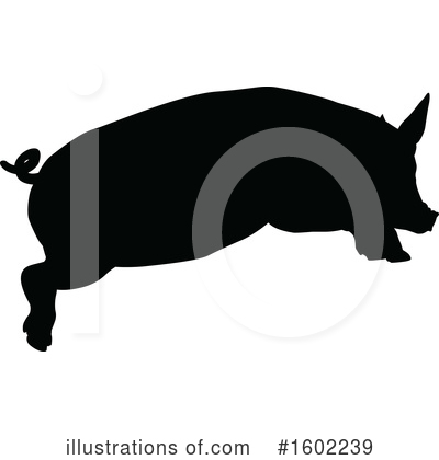 Royalty-Free (RF) Pig Clipart Illustration by AtStockIllustration - Stock Sample #1602239