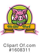 Pig Clipart #1608311 by patrimonio