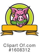 Pig Clipart #1608312 by patrimonio