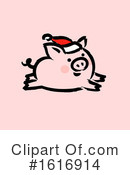 Pig Clipart #1616914 by elena