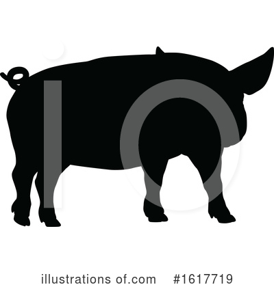 Royalty-Free (RF) Pig Clipart Illustration by AtStockIllustration - Stock Sample #1617719