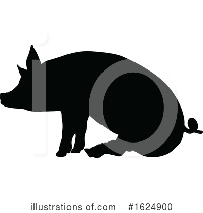 Royalty-Free (RF) Pig Clipart Illustration by AtStockIllustration - Stock Sample #1624900