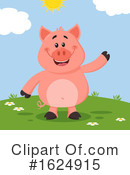 Pig Clipart #1624915 by Hit Toon