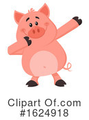Pig Clipart #1624918 by Hit Toon