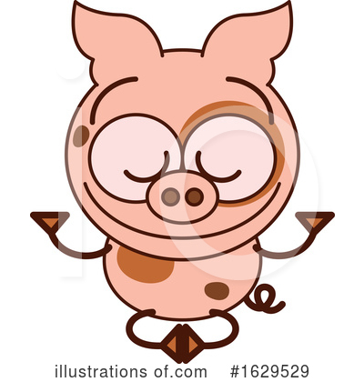 Pig Clipart #1629529 by Zooco