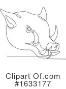 Pig Clipart #1633177 by patrimonio