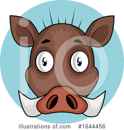 Royalty-Free (RF) Pig Clipart Illustration by Morphart Creations - Stock Sample #1644456