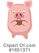 Pig Clipart #1651371 by Morphart Creations