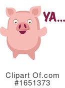 Pig Clipart #1651373 by Morphart Creations