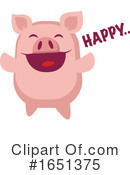 Pig Clipart #1651375 by Morphart Creations