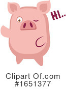 Pig Clipart #1651377 by Morphart Creations