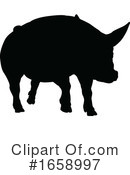 Pig Clipart #1658997 by AtStockIllustration