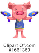 Pig Clipart #1661369 by Morphart Creations