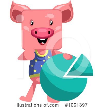 Pig Clipart #1661397 by Morphart Creations