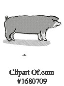 Pig Clipart #1680709 by patrimonio