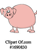 Pig Clipart #1690830 by djart