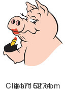 Pig Clipart #1715274 by Johnny Sajem