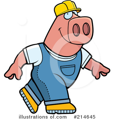 Construction Worker Clipart #214645 by Cory Thoman