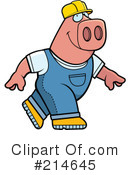 Pig Clipart #214645 by Cory Thoman