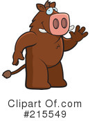 Pig Clipart #215549 by Cory Thoman