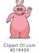 Pig Clipart #218439 by Cory Thoman
