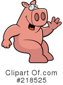 Pig Clipart #218525 by Cory Thoman